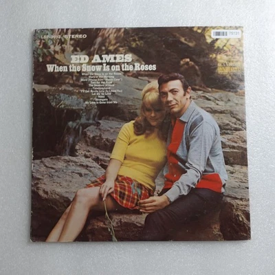 Ed Ames When The Snow Is On The Roses LP Vinyl Album Record Pop Stage & Screen - Image 1 of 4