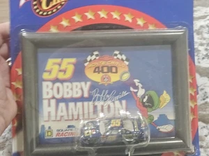 Winners Circle Gallery Series #55 Bobby Hamilton Monte Carlo 400 1:64 W/ Frame - Picture 1 of 4