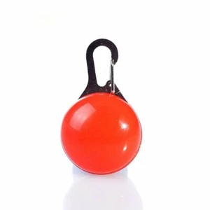 Pet Mini Keyring LED Safety Night Light Pendant Puppy Dog Flashing Toy Collar - Picture 1 of 10