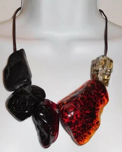 Sobral Acontecencias Clave Classic Patterns Artist Made Statement Necklace - Picture 1 of 8