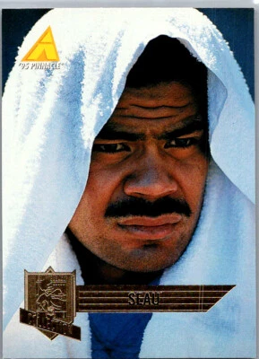 # 218 Junior Seau San Diego Chargers 1995 Pinnacle Club Collection - Image 1 of 2