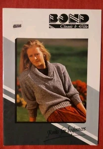 Machine Knitting Booklet-Bond Classic And Elite- Knits For Beginners - Picture 1 of 2