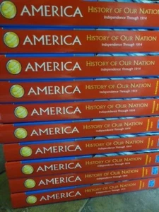 America: History of Our Nation/California Edition ***10 BOOK LOT**Like New** - Imagen 1 de 3