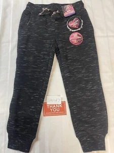 Hollywood the Jean People Girls Blackish Gray Sherpa Lined Sweatpant  Size 5T - Picture 1 of 4