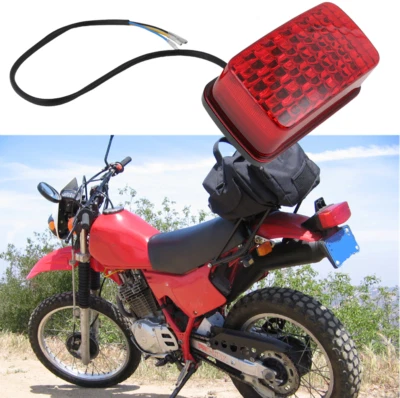 Conjunto de lámpara de luz de freno trasera para Honda XL250R XL350R XL500R XL600R Foto 1 de 4