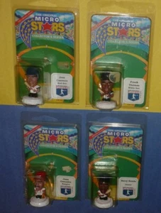 Micro estrellas Cal Ripken Barry Bonds 1995 Frank Thomas José Canseco Juan Gonzalez - Imagen 1 de 2