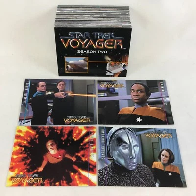 STAR TREK VOYAGER SEASON 2 (Skybox 1996) Complete Card Set (#91-#190) - Image 1 of 3
