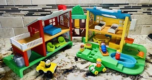 Fisher Price VTG Little People Tree House Neighborhood #2551 + EXTRAS! - Picture 1 of 10