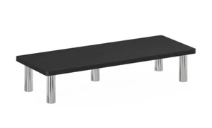 Monitor Riser Stand Black with Metal Legs - Americano - Picture 1 of 15