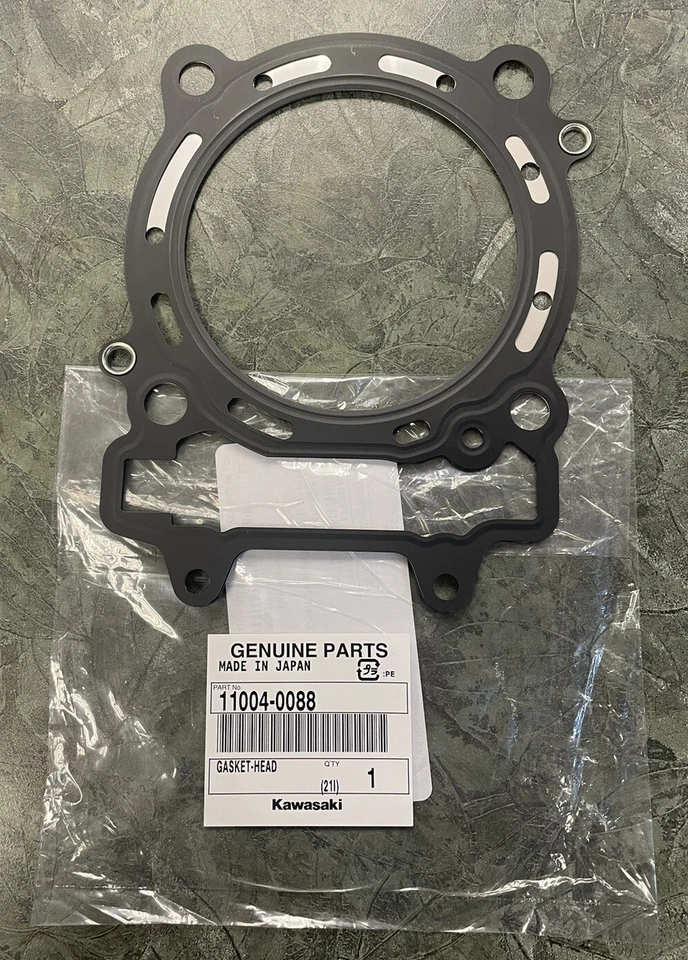 Junta de culata original OEM 11004-0088 2010-2015 Kawasaki KX450F KX 450 F Foto 1 de 1