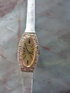 VINTAGE 1970s TIMEX LADIES GOLD TONE-17 JEWEL DRESS WATCH-NOT WORKING - Picture 1 of 8