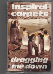 Inspiral Carpets- Dragging Me Down UK Cassette single Mute 1992 - Picture 1 of 2