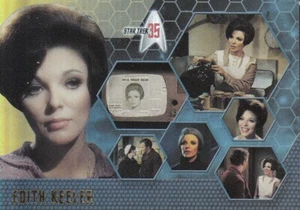 Tarjeta coleccionable Paramount Pictures 2001 Joan Collins - Star Trek - 3,5"" x 2,5 - Imagen 1 de 2
