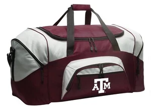 Texas A&M Large Duffel Bag Aggies Suitcase Luggage Bag - Picture 1 of 19