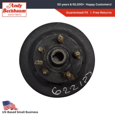 1934-1935 Dodge Deluxe Rear Left Driver Side Brake Hub & Drum 622127 NOS. - Image 1 of 4