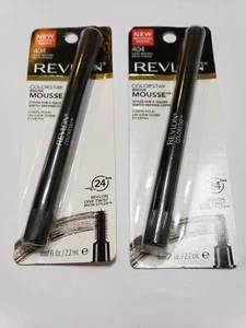 Lot of 2 Revlon Colorstay Brow Mousse 404 Dark Brown - Picture 1 of 1