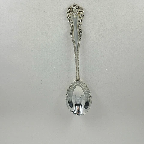Antique Dominick & Haff Sterling Mazarin Preserve /Jam 7 1/4" Spoon No Mono Cover