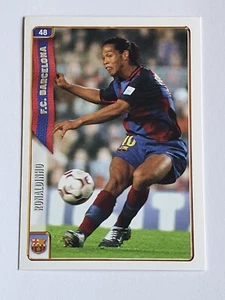 2004-05 Ronaldinho FC Barcelona #48 Las Fichas de La Liga Mundicromo Legend - Picture 1 of 12