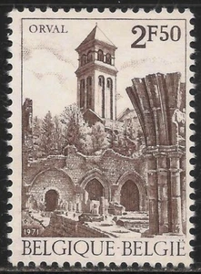 Belgium #807 VF MNH - 1971 2.50fr Abbey of Notre Dame, Orval, 900th Anniversary - Picture 1 of 1