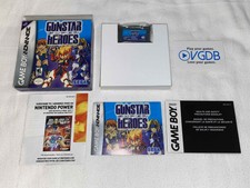 Gunstar Super Heroes Nintendo Game Boy Advance Gameboy GBA 100% CIB NEAR MINT!