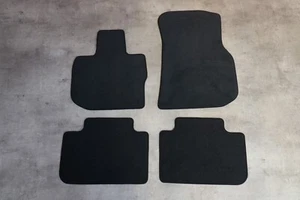 BMW X3 G01 X4 G02 ORIGINAL VELOUR FLOOR CARPET MATS BLACK SET LHD LL 7445684 - Picture 1 of 4