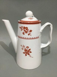 Spode “ Gloucester Red “ Coffee Pot - Picture 1 of 7
