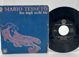 Vinyl 45 Umdrehungen Blauäugige Lisa / Mein Herz stoppt Mario Stoff - Bild 1 von 1