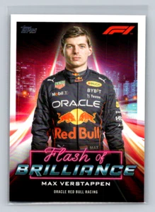 Max Verstappen 2022 Topps Formula 1 F1 Flash Of Brilliance #FOB-MV - Red Bull - Picture 1 of 2
