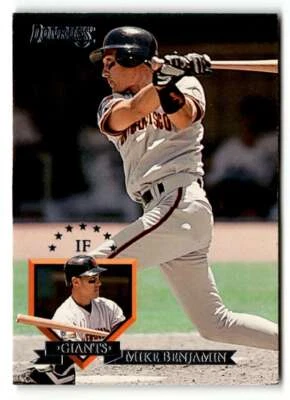 1995 Donruss #546 Mike Benjamin NM  ID:50815 - Image 1 of 2