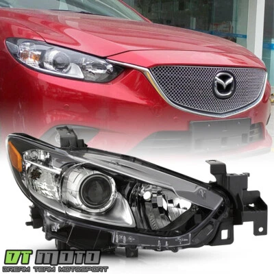 Faro proyector Mazda 6 2014-2017 [tipo halógeno] lado del pasajero derecho Foto 1 de 4