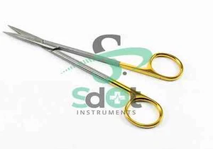 KELLY Shears Straight 6 516in Point Carbide TC Dentist Surgical Dental By SD - Picture 1 of 6