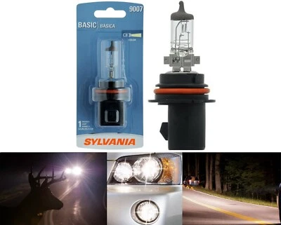 Sylvania Basic 9007 HB5 65/55W One Bulb Head Light Dual Beam Replacement OE - Image 1 of 4