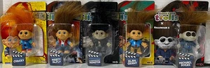 Juego de 5 Trolls Buena Suerte CHUCKY MARTY ALAN MICHAEL FRANKENSTEIN Icono Troll Muñeca - Imagen 1 de 3