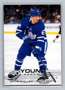 Jacob Quillan 2025-26 Upper Deck Serie 1 Young Guns Toronto Maple Leafs Rookie - Foto 1 di 2