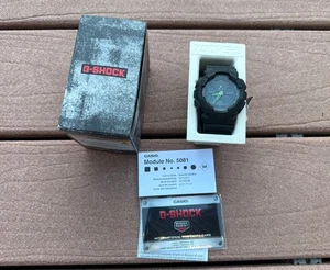 Casio Men's G-Shock Quartz Sport Watch with Resin Strap, Black GA-100C-1A3CR - Picture 1 of 5