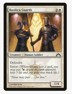 Basilica Guards | Gatecrash (GTC) | MTG | Human Soldier | Defender | Extort | LP - Picture 1 of 3