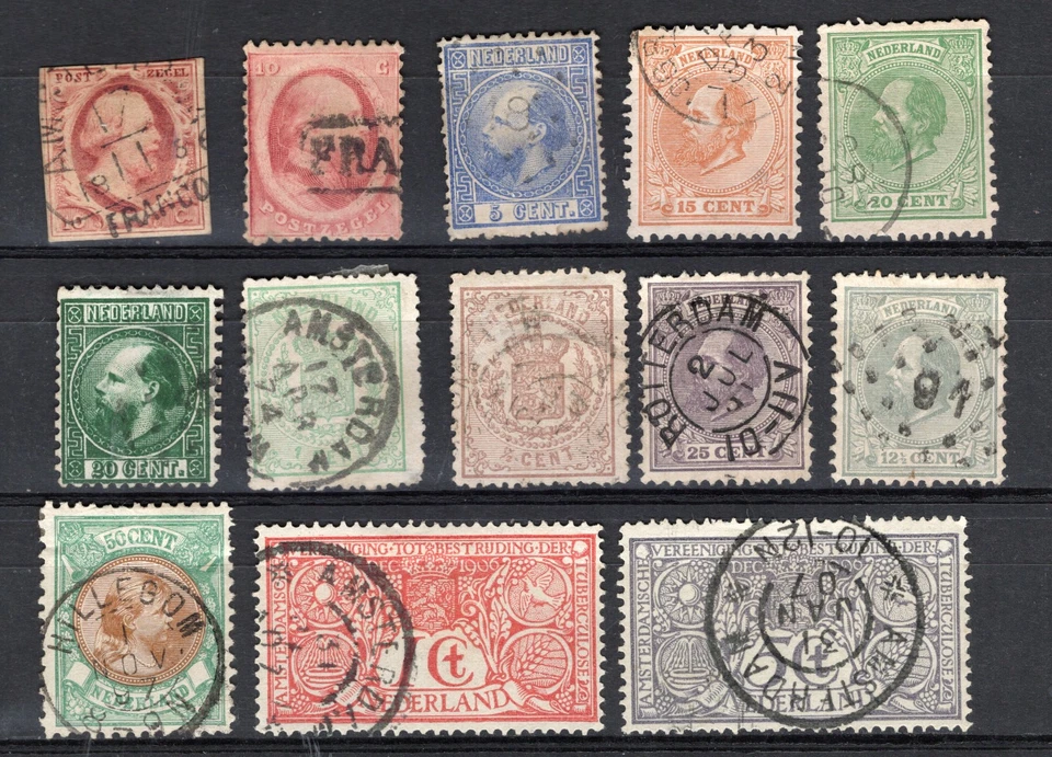 PAYS-BAS     LOT       oblitéré - Photo 1/1