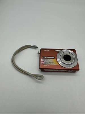 Kodak EasyShare M763 7.2MP Digital Camera Red For Parts untested - Image 1 of 4