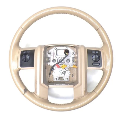 Volante de cuero Ford 08-16 F250 Superduty F-350 color tostado camel F-250 Foto 1 de 4