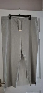 Lovely Pair Of Pale Khaki Trousers By D Perkins Size 18 - Picture 1 of 3