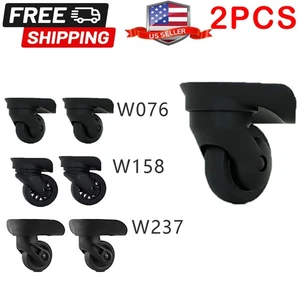 2Pcs Luggage Wheel Replacement For Samsonite Luggage American Trolley Wheel USA - Picture 1 of 13