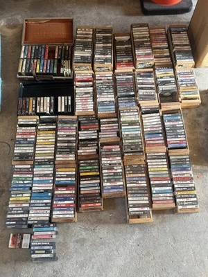 Full 400 Cassette Collection and 20 Peaches Cassette Tapes Various Artists - Image 1 of 4