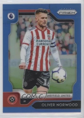 2019-20 Panini Prizm Premier League Blue Prizm /199 Oliver Norwood #294 - Image 1 of 2