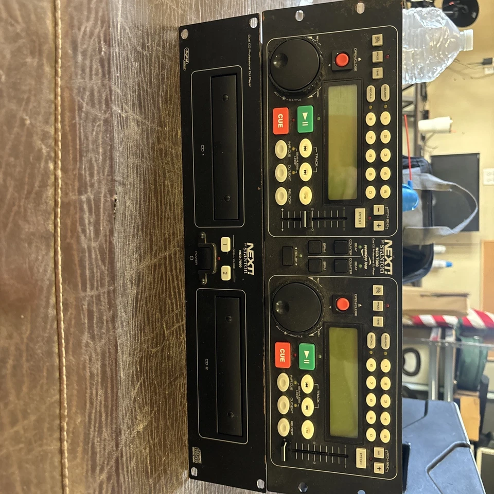 Stanton NCD-7000 DJ Dual CD Player & Remote Unit AS IS Partially Working READ - Image 1 of 4