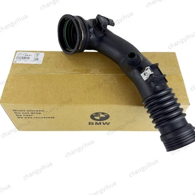Fit For BMW 535i 640i Engine Air Intake Hose Duct Assembly & Sensor 13717609811 Foto 1 de 4