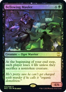 Magic The Gathering MTG BELLOWING MAULER FOIL Streets of New Capenna Promos NM - Picture 1 of 1