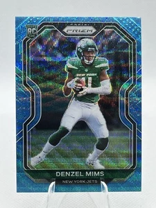 2020 Panini Prizm - [Base] - Blue Wave Prizm #355 - Denzel Mims /199 RC - Bild 1 von 2