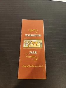 1949 Washington Park Official Program - Rare Piece of History - Picture 1 of 7