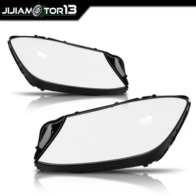 Cubierta de lente de faro izquierdo y derecho para Mercedes-Benz Clase S W222 2014-17 Foto 1 de 4