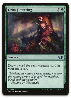 Grim Flowering #198 (LP) Commander 2014 C14 Magic MTG - Image 1 of 2